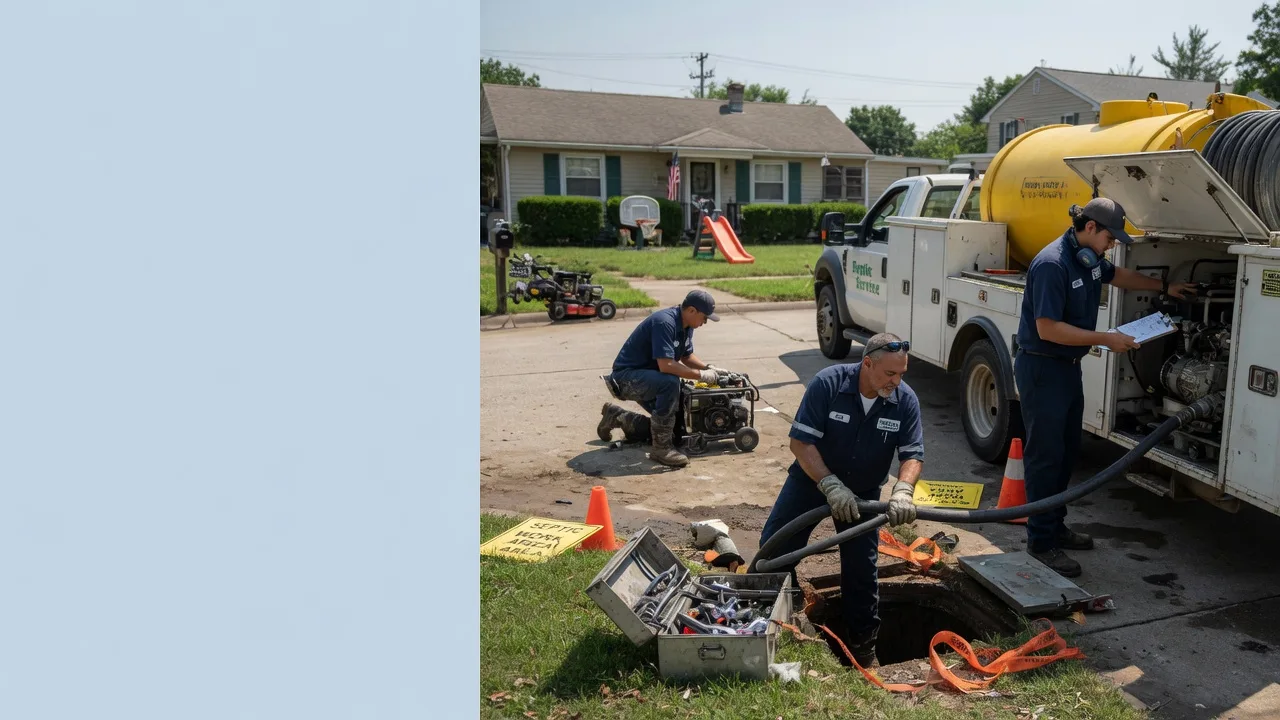 Septic Tank Pumping in Charleston, WV near me